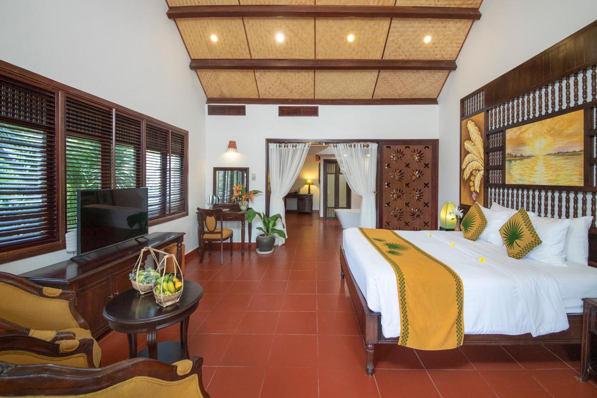 منتجع وسبا بالم غاردن بيتش هوي ان المظهر الخارجي الصورة A room at the resort